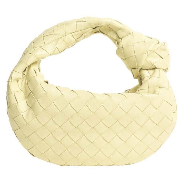 SALE!!!!!!Bottega Veneta Mini Jodie Bag - Ice cream Yellow pale lemon color - Picture 1 of 11